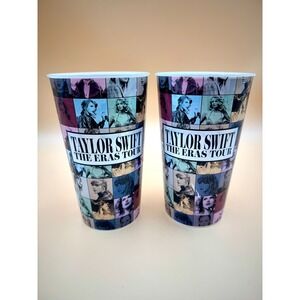 OFFICIAL Taylor Swift The Eras Tour Concert Reusable Drink Cup Merchandise Swift